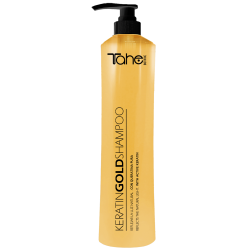 TAHE BOTANIC GOLD Shampoo mit aktivem Keratin für gefärbtes und strapaziertes Haar (800 ml)