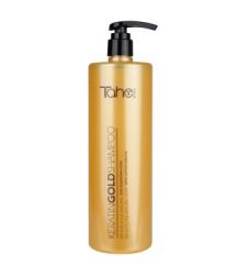 TAHE BOTANIC GOLD Shampoo mit aktivem Keratin für gefärbtes und strapaziertes Haar (1000 ml)